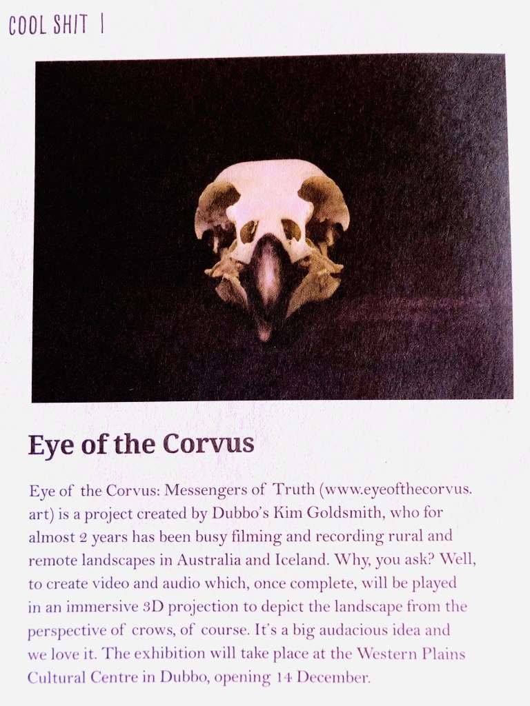 Eye of the Corvus in LIVE Central West